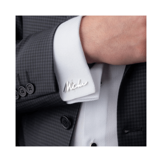 Stylish Wedding Accessory - Personalized Cufflinks