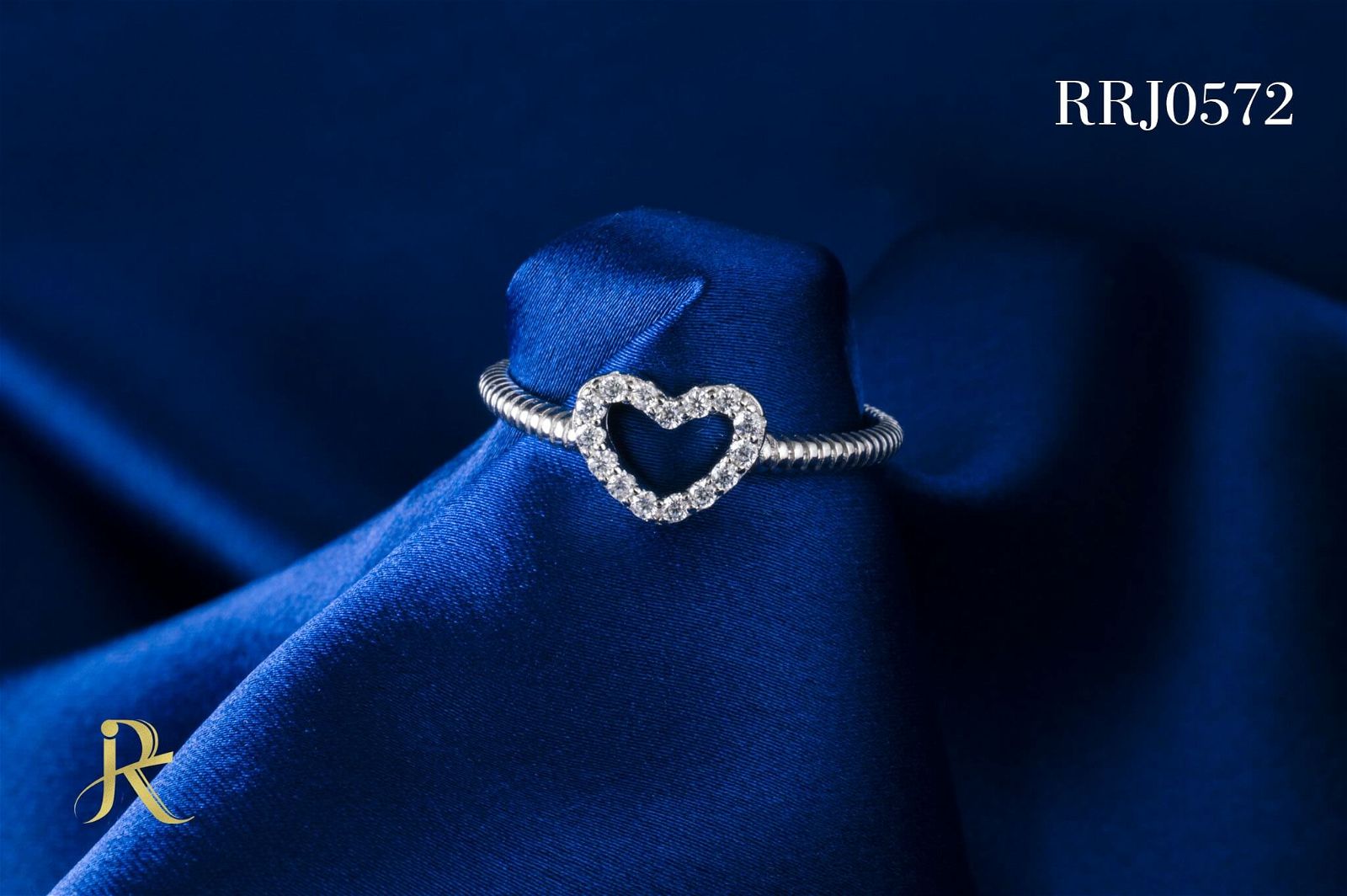 RRJ0572 Pure 925 Sterling Silver Ring - RishiRich Jewels