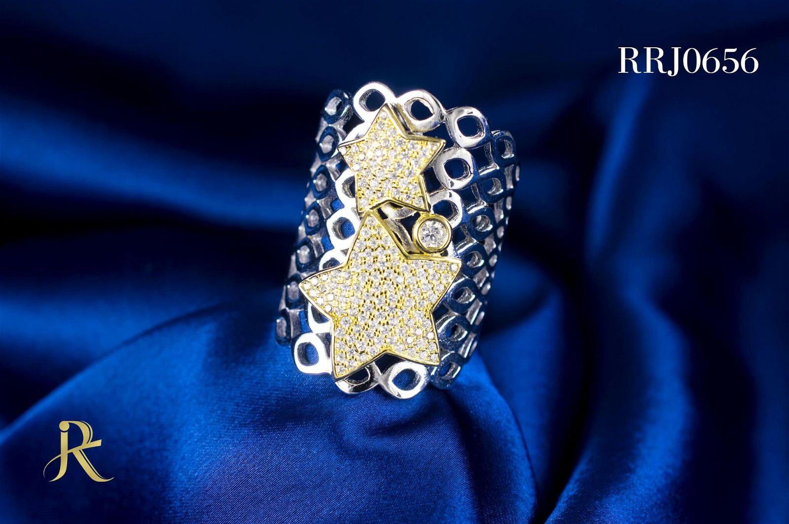 RRJ0656 Pure 925 Sterling Silver Ring - RishiRich Jewels