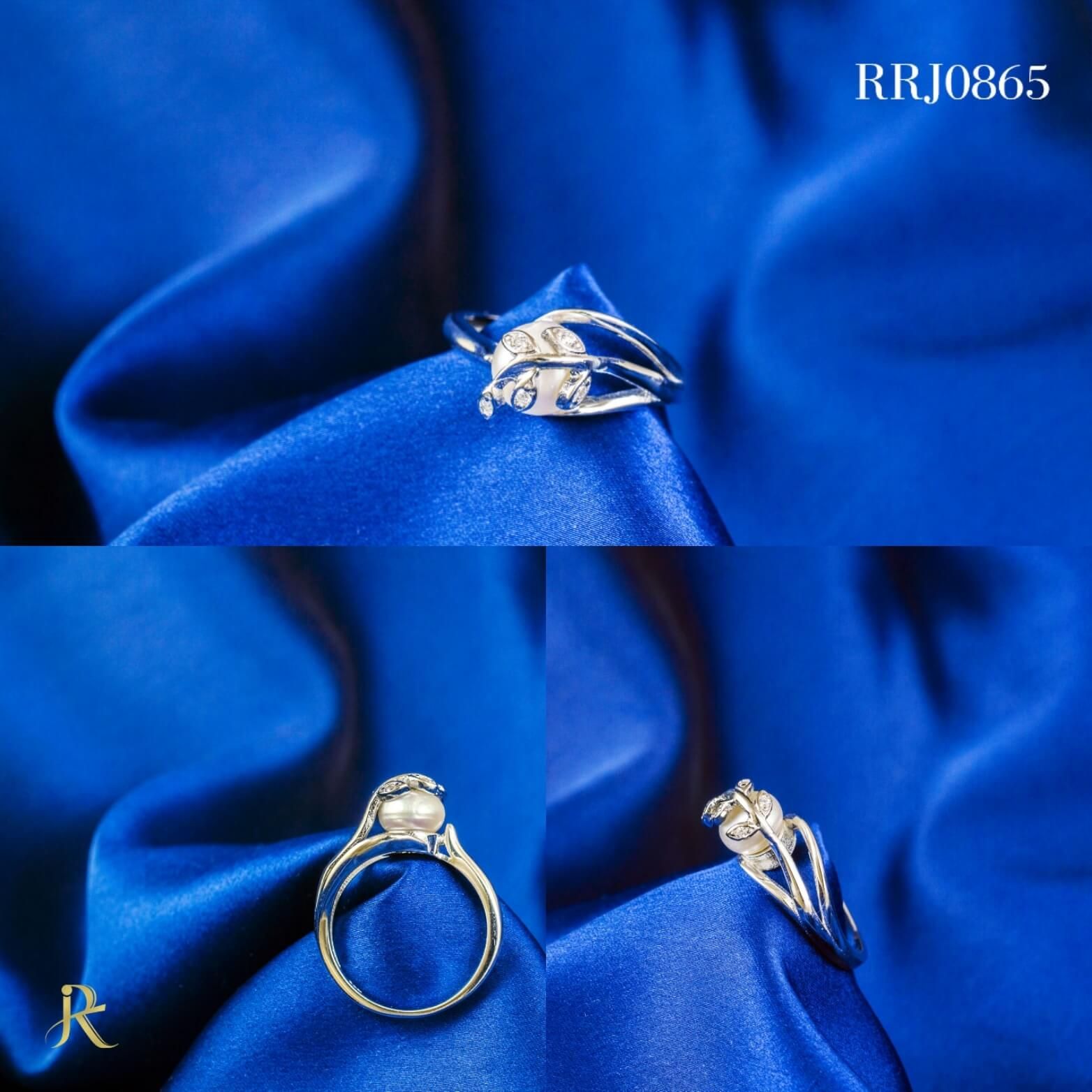 RRJ0865 Pure 925 Sterling Silver Ring - RishiRich Jewels