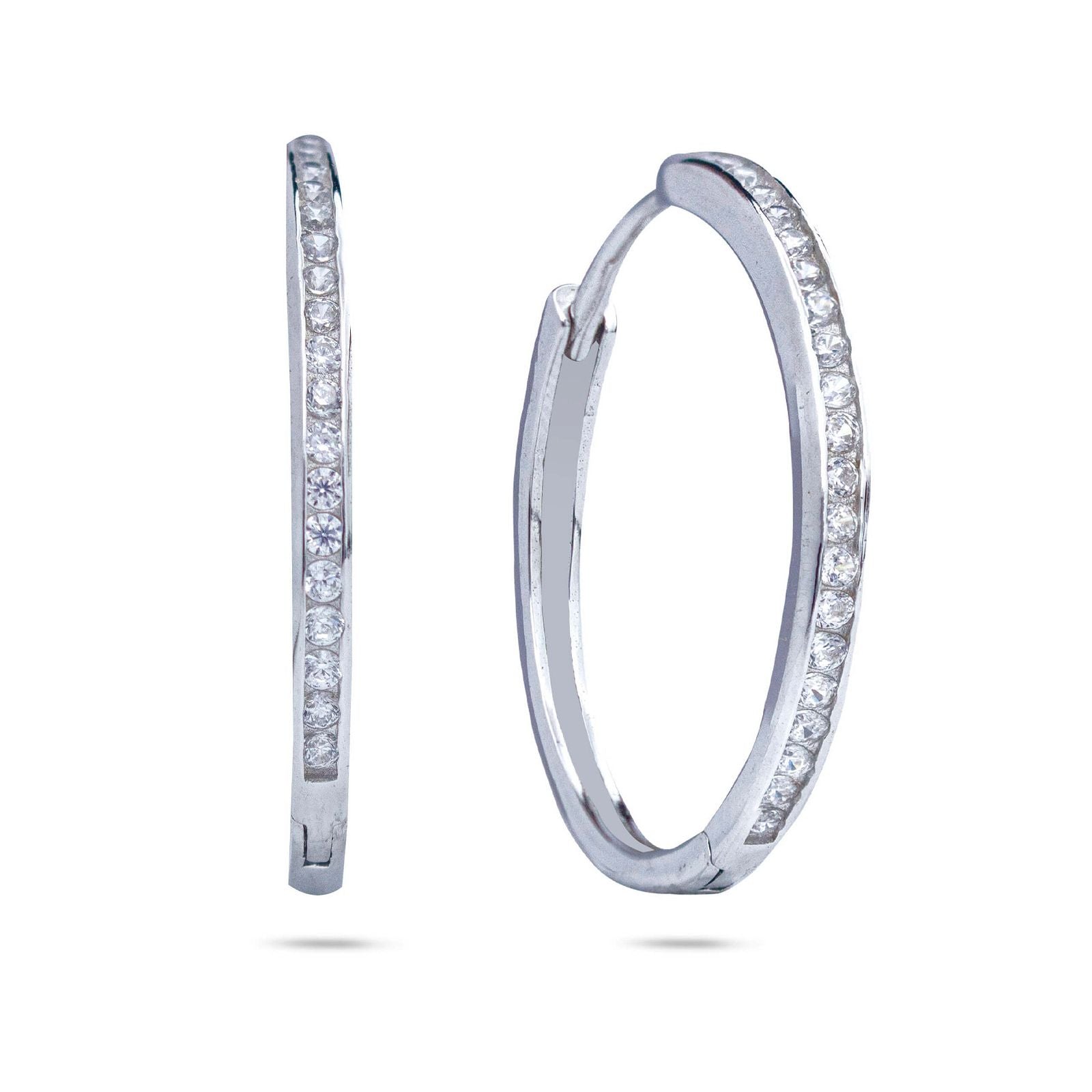 RRJ0915 Pure 925 Sterling Silver Earring - RishiRich Jewels