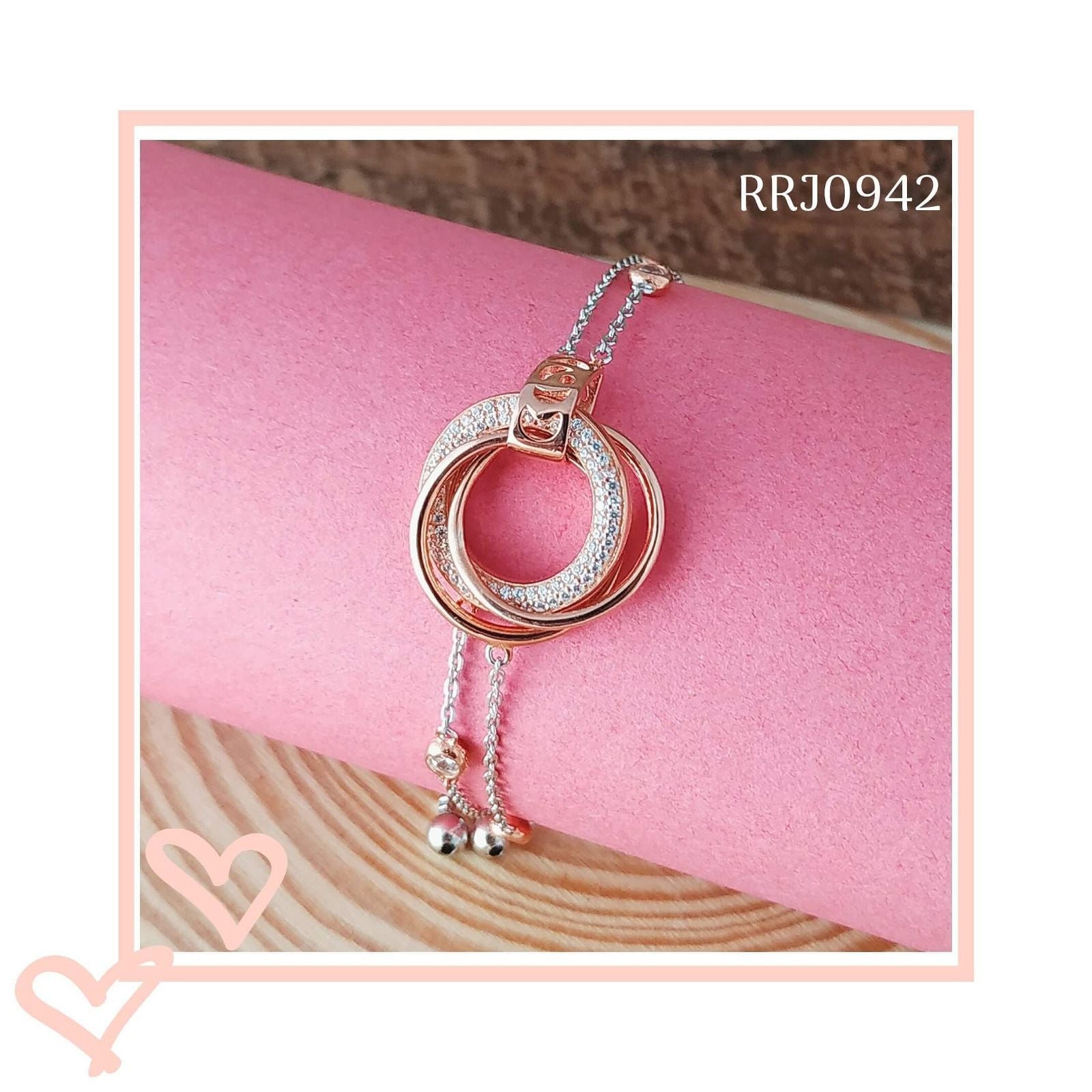 RRJ0942 Pure 925 Sterling Silver Bracelet - RishiRich Jewels