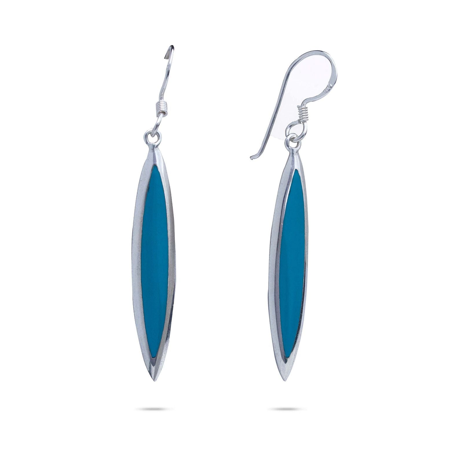 RRJ1289 Pure 925 Sterling Silver Earring - RishiRich Jewels