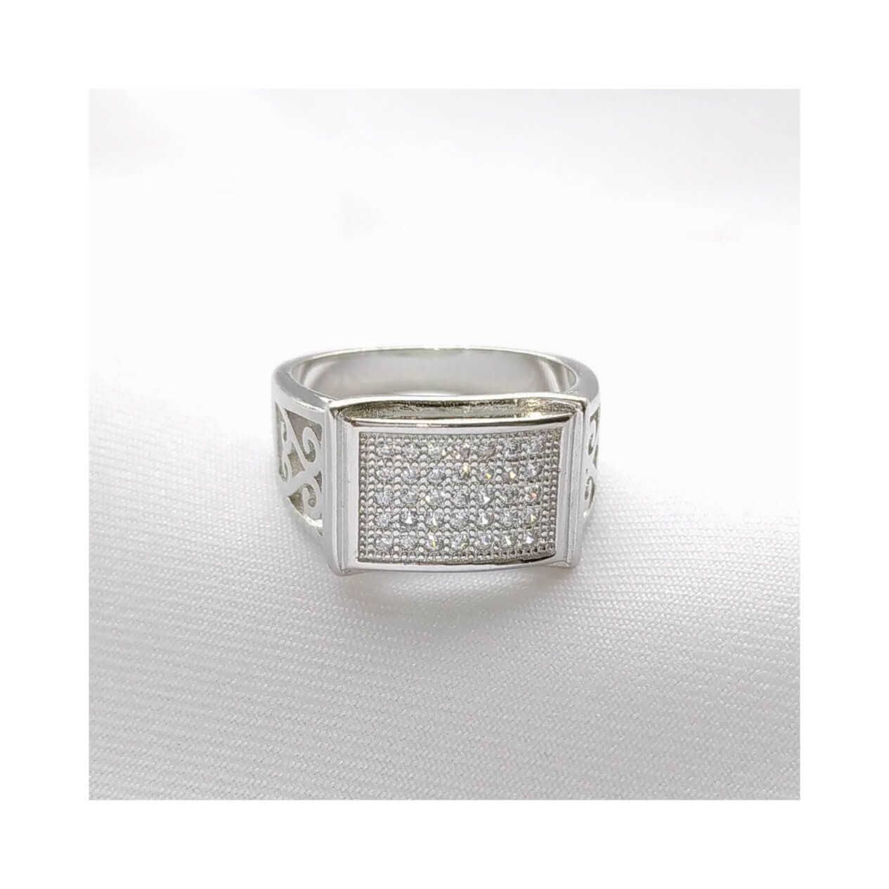 RRJ1363 Pure 925 Sterling Silver Men's Ring - RishiRich Jewels