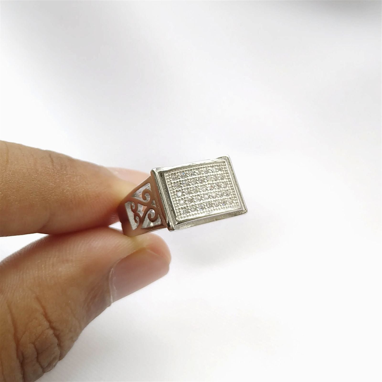 RRJ1363 Pure 925 Sterling Silver Men's Ring - RishiRich Jewels