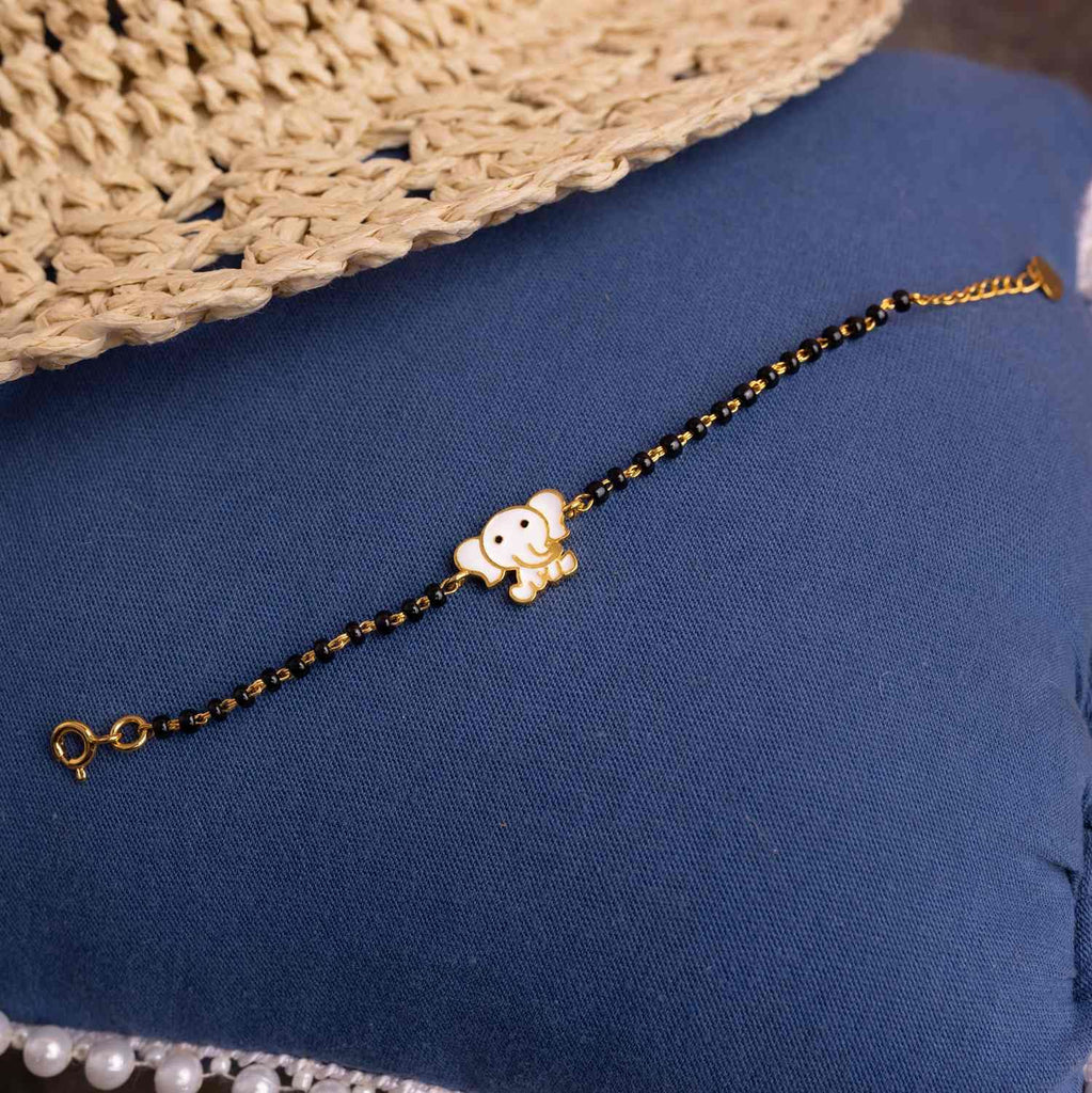 Baby Elephant Silver Baby Nazariya Bracelet