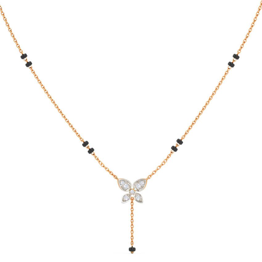 Butterfly Neck Mangalsutra - RishiRich Jewels