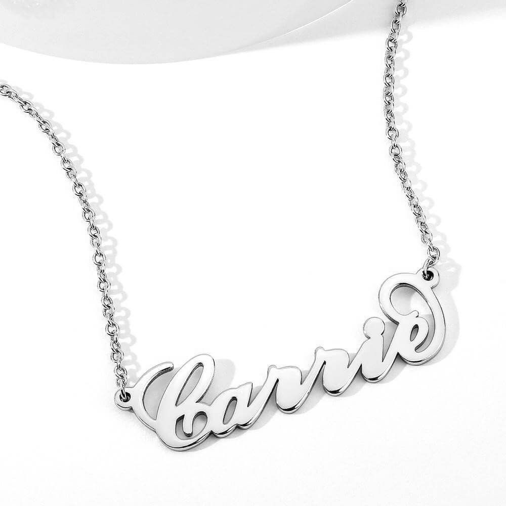 Carrie Name Necklace - RishiRich Jewels