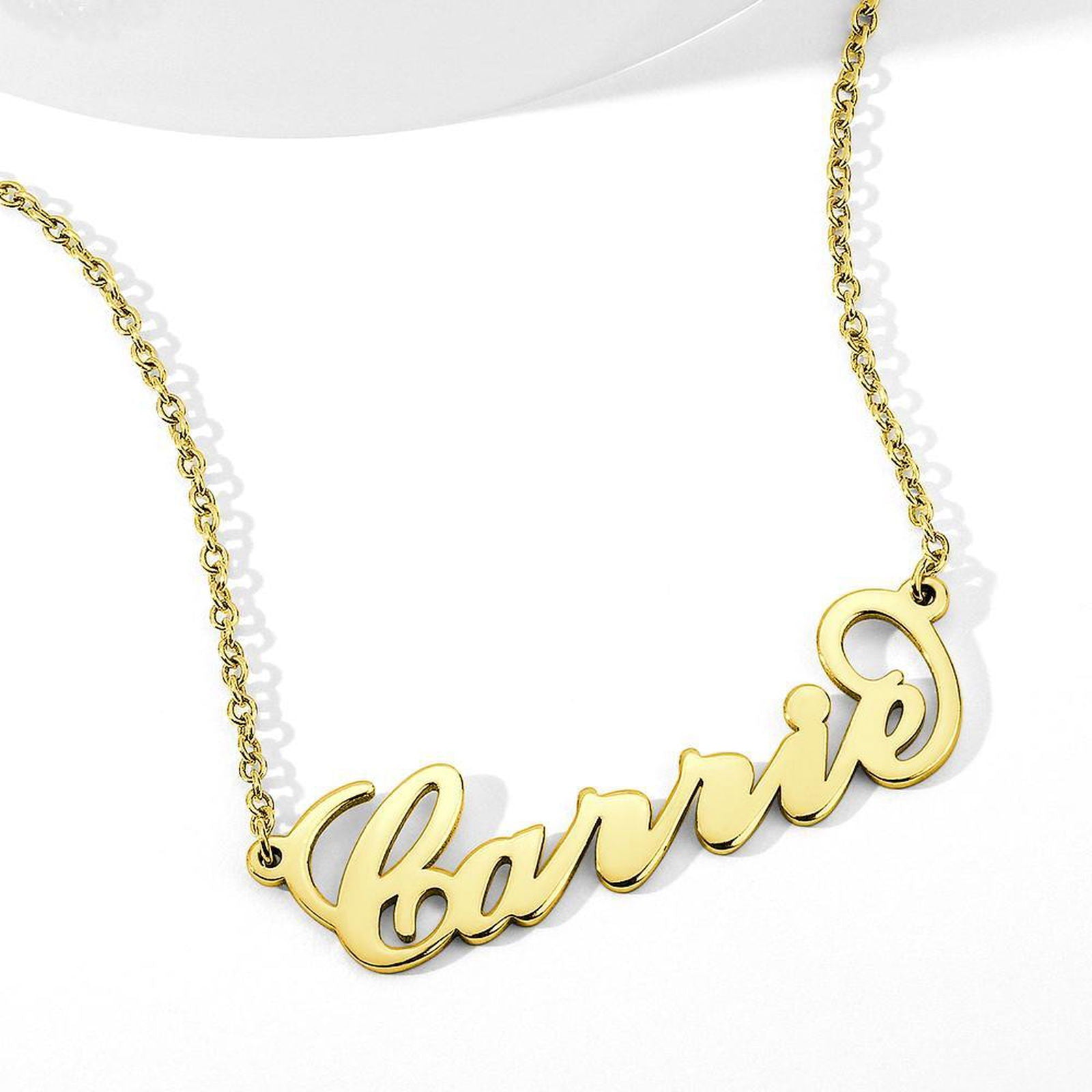Carrie Name Necklace - RishiRich Jewels