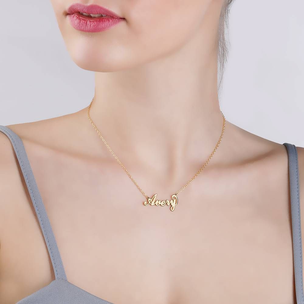 Carrie Name Necklace - RishiRich Jewels
