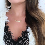 Carrie Name Necklace - RishiRich Jewels
