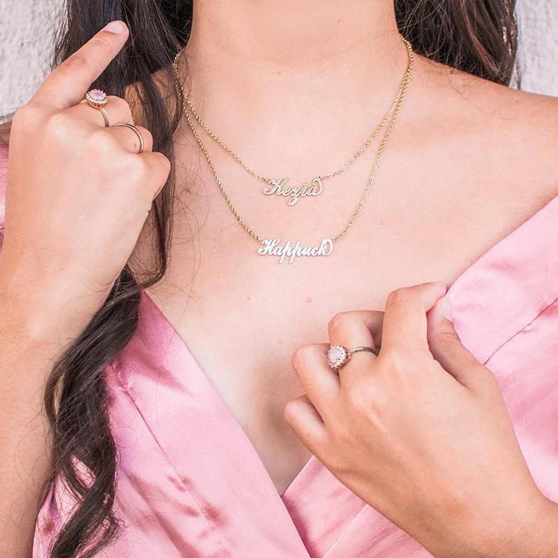 Carrie Name Necklace - RishiRich Jewels