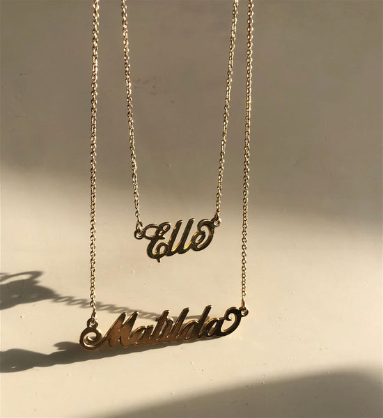 Carrie Name Necklace - RishiRich Jewels