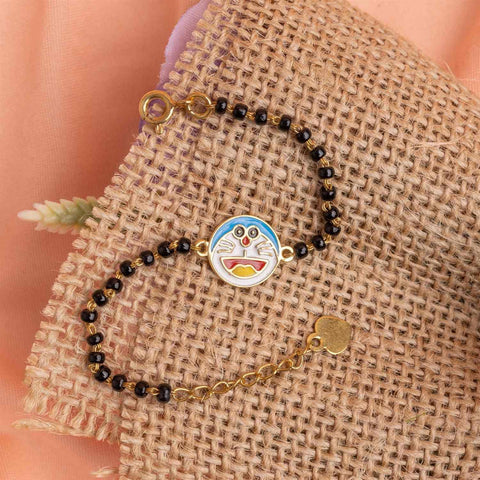 Doreamon Silver Baby Nazariya Bracelet - RishiRich Jewels