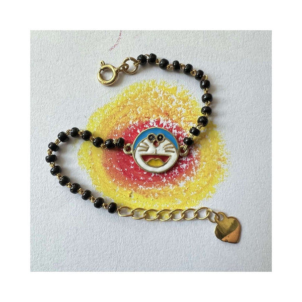 Doreamon Silver Baby Nazariya Bracelet - RishiRich Jewels