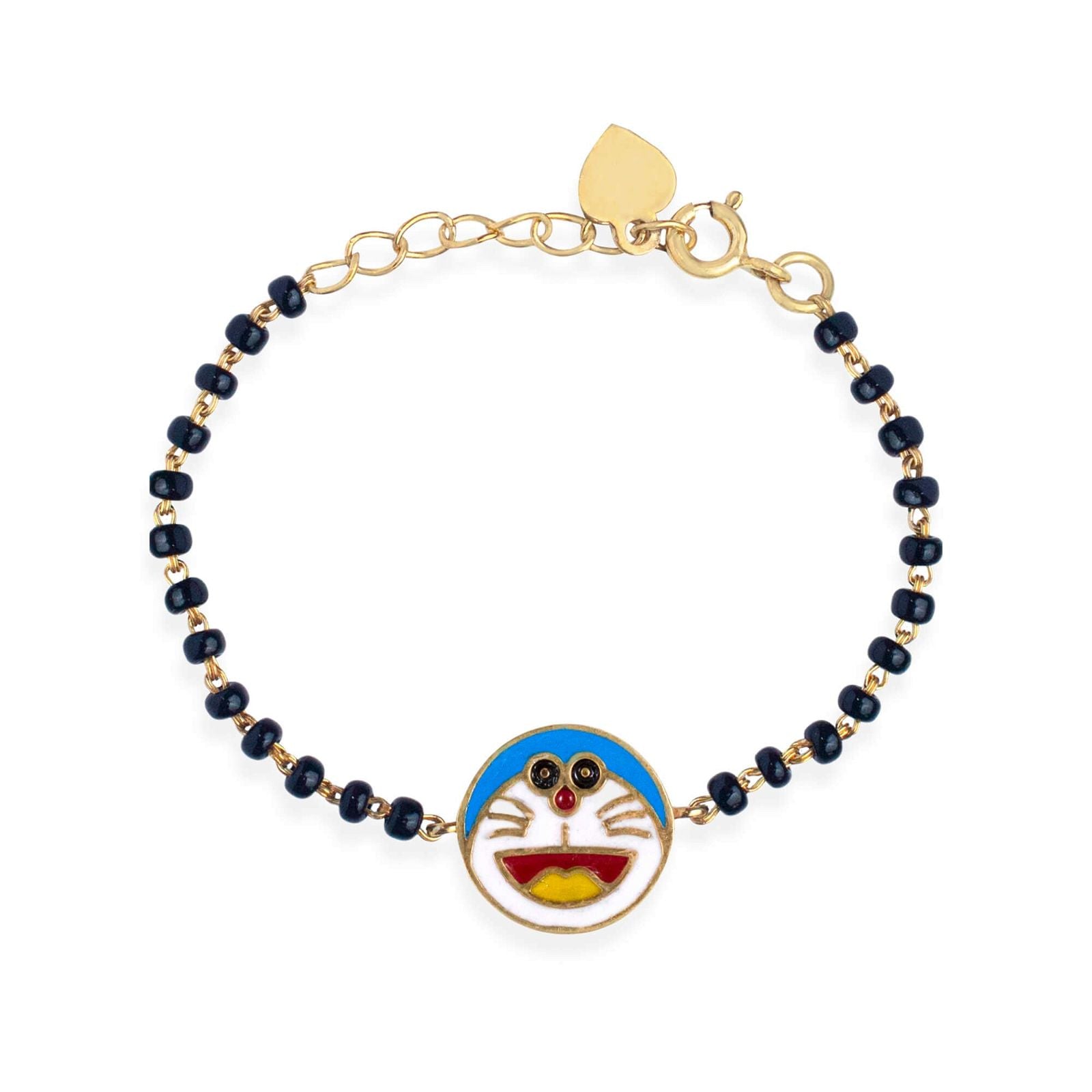 Doreamon Silver Baby Nazariya Bracelet - RishiRich Jewels