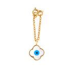 Flower Evil Eye Watch Charm - RishiRich Jewels