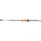 Flowers Silver Baby Nazariya Bracelet - RishiRich Jewels