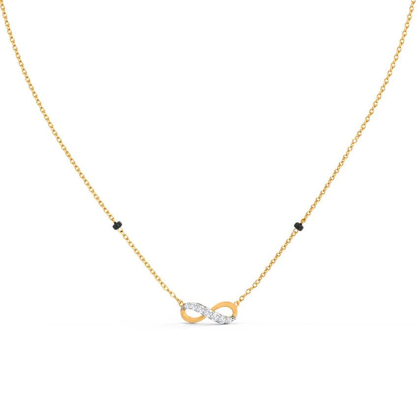 Infinity Neck Mangalsutra - RishiRich Jewels