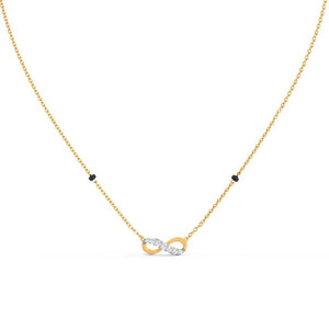 Infinity Neck Mangalsutra - RishiRich Jewels