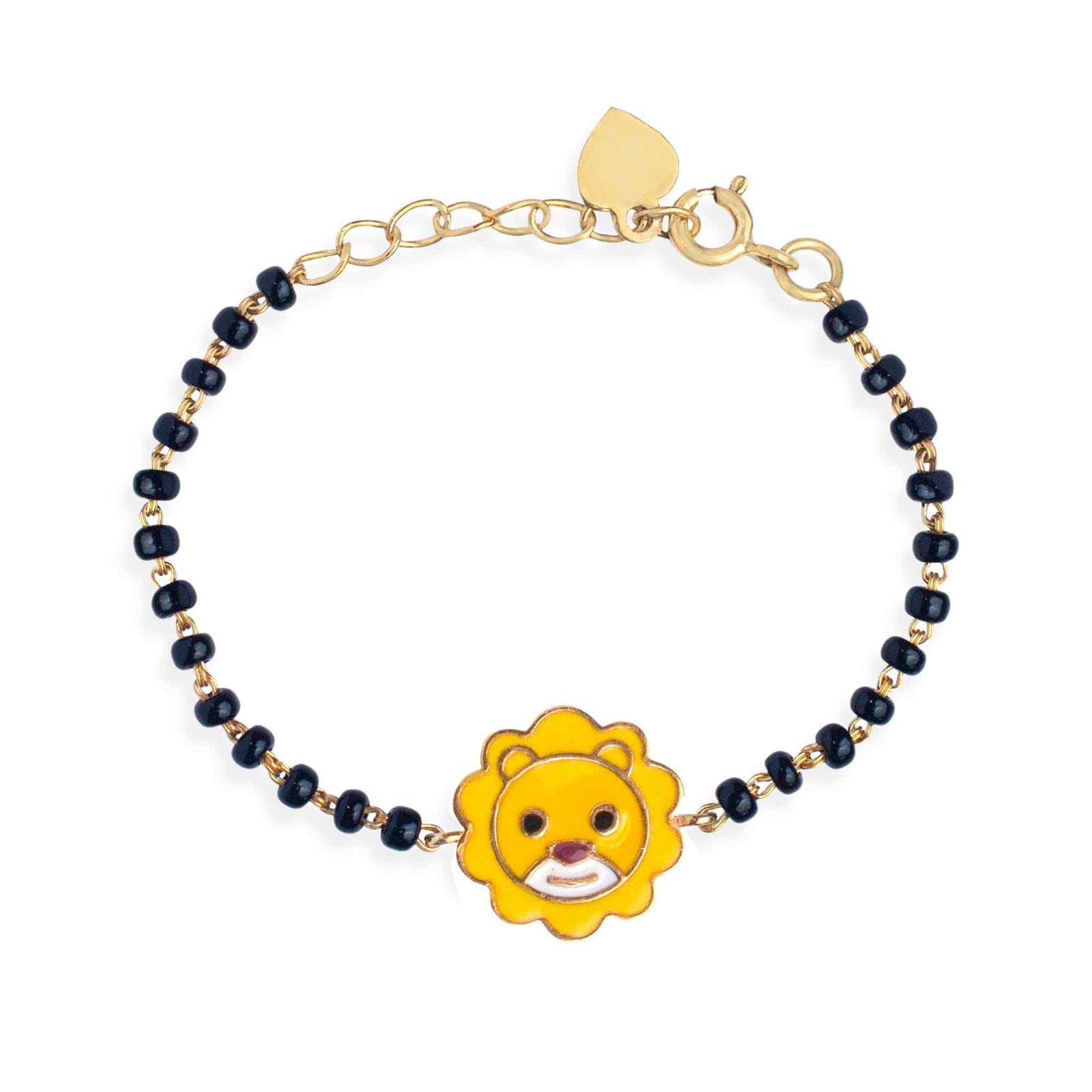 Lion Silver Baby Nazariya Bracelet - RishiRich Jewels