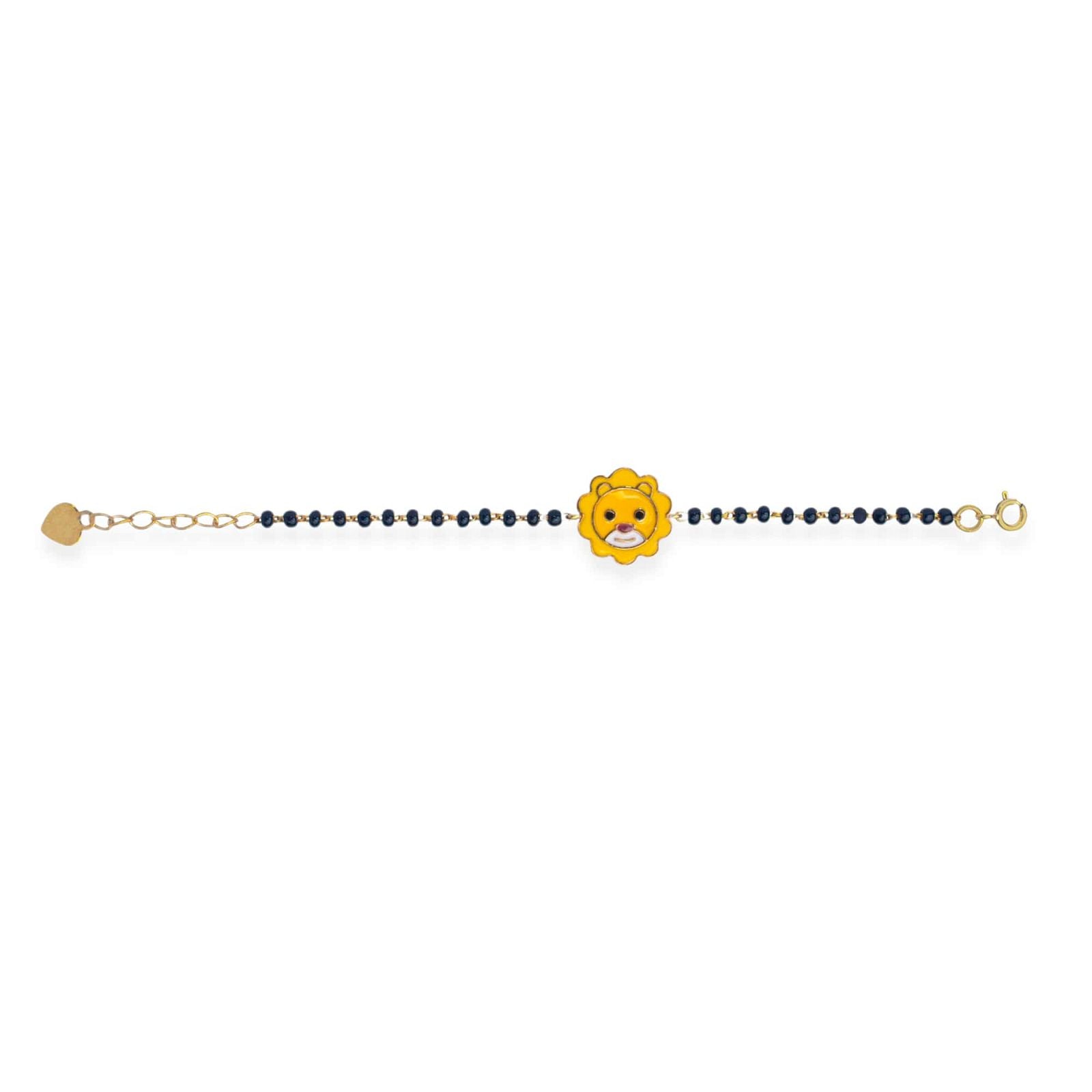 Lion Silver Baby Nazariya Bracelet - RishiRich Jewels