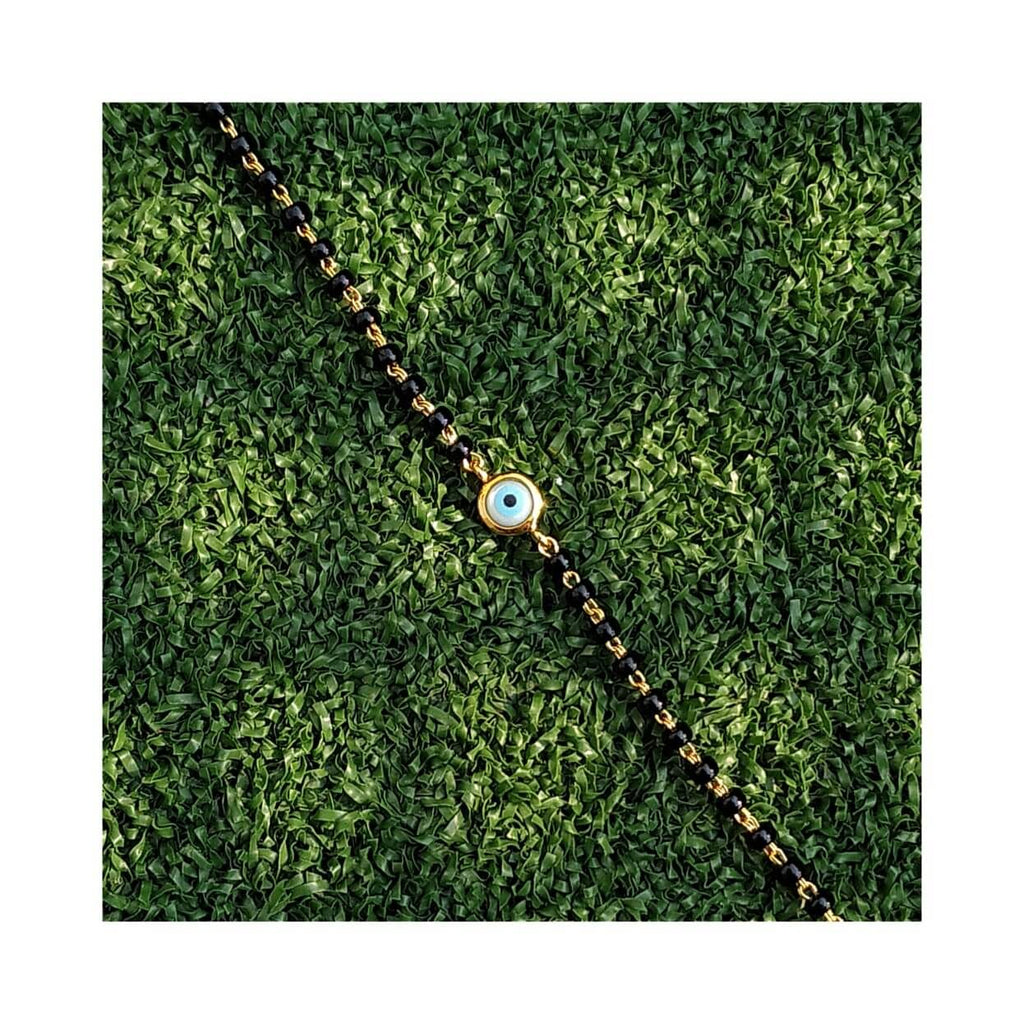 MOP Evil Eye Baby Nazariya Bracelet - RishiRich Jewels