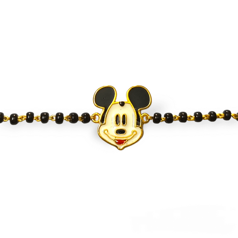 Mickey Mouse Baby Nazariya Bracelet - RishiRich Jewels