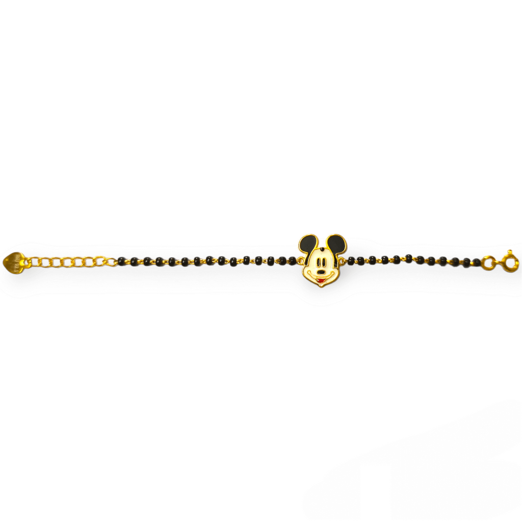Mickey Mouse Baby Nazariya Bracelet - RishiRich Jewels
