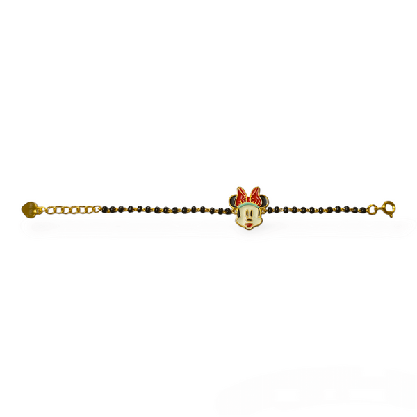 Minnie Mouse Baby Nazariya Bracelet - RishiRich Jewels