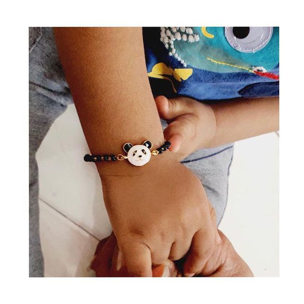 Panda Silver Baby Nazariya Bracelet - RishiRich Jewels