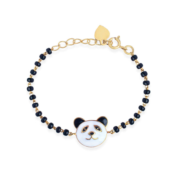 Panda Silver Baby Nazariya Bracelet - RishiRich Jewels