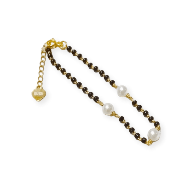 Pearltastic Mangalsutra Bracelet - RishiRich Jewels