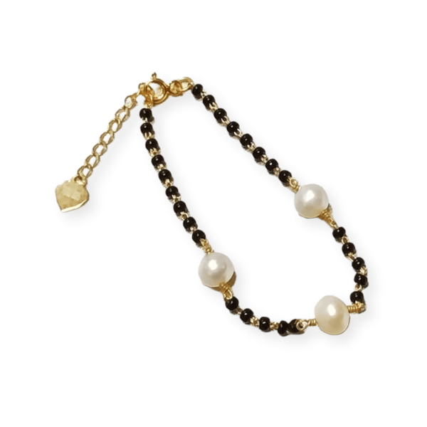 Pearltastic Mangalsutra Bracelet - RishiRich Jewels