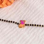 Peppa Pig Silver Baby Nazariya Bracelet - RishiRich Jewels