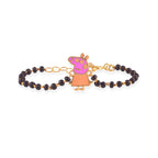 Peppa Pig Silver Baby Nazariya Bracelet - RishiRich Jewels