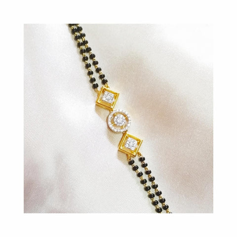 Plush Perfect Mangalsutra Bracelet - RishiRich Jewels