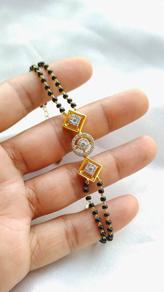 Plush Perfect Mangalsutra Bracelet - RishiRich Jewels