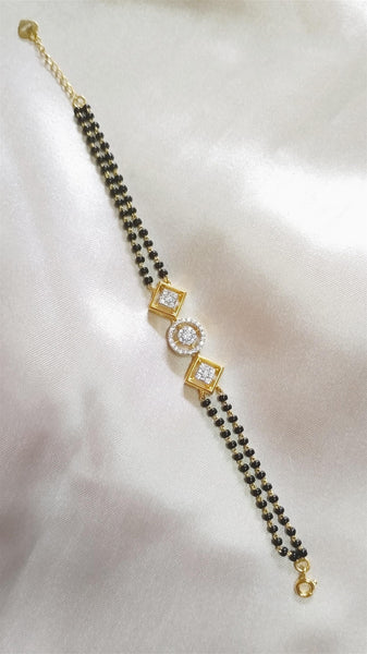 Plush Perfect Mangalsutra Bracelet - RishiRich Jewels