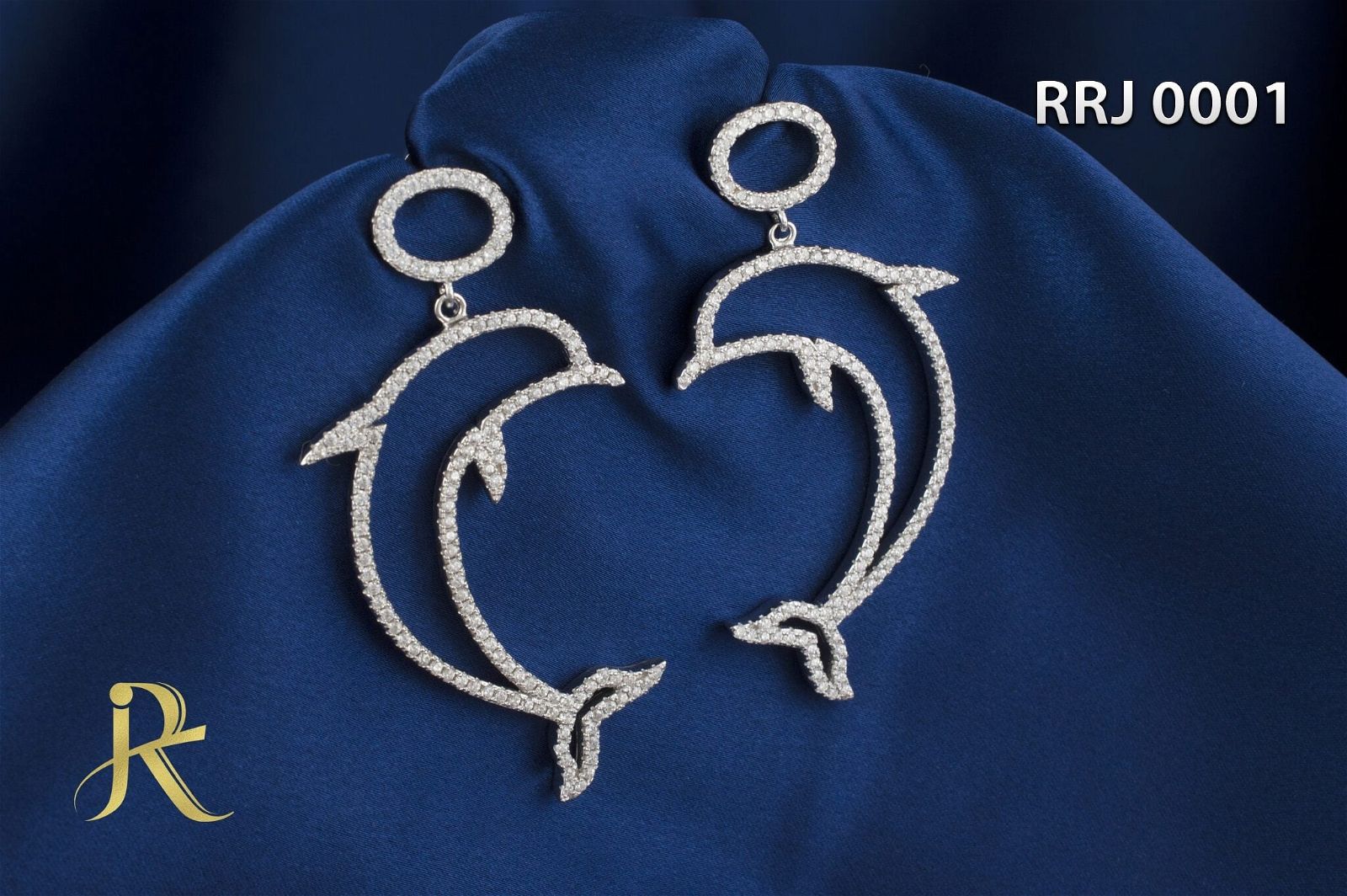 RRJ0001 Pure 925 Sterling Silver Earring - RishiRich Jewels