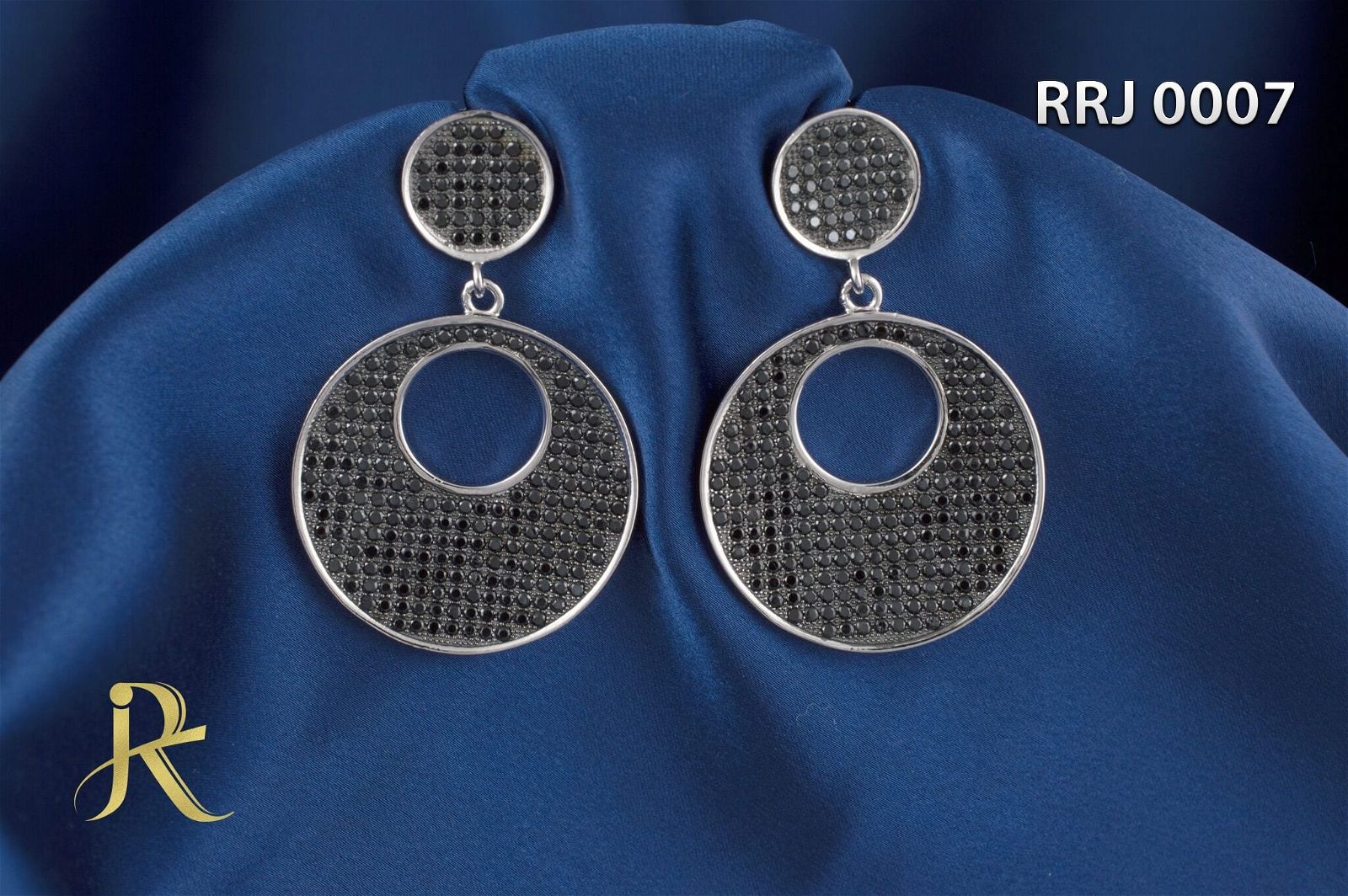 RRJ0007 Pure 925 Sterling Silver Earring - RishiRich Jewels