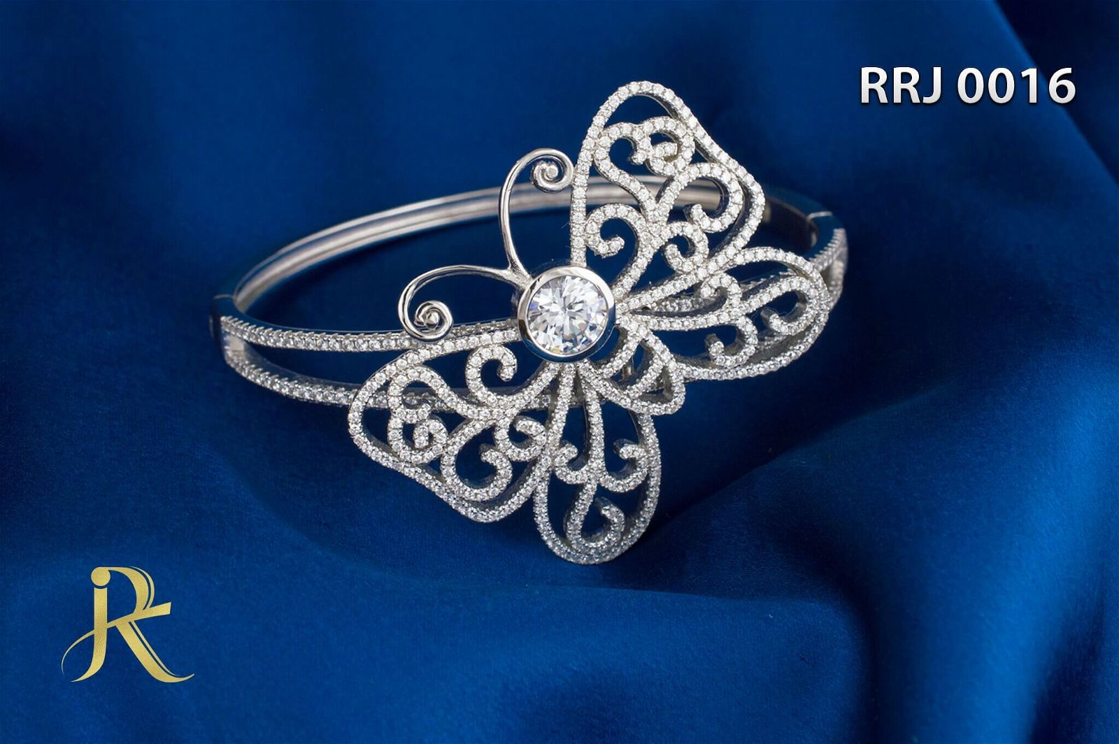 RRJ0016 Pure 925 Sterling Silver Bracelet - RishiRich Jewels