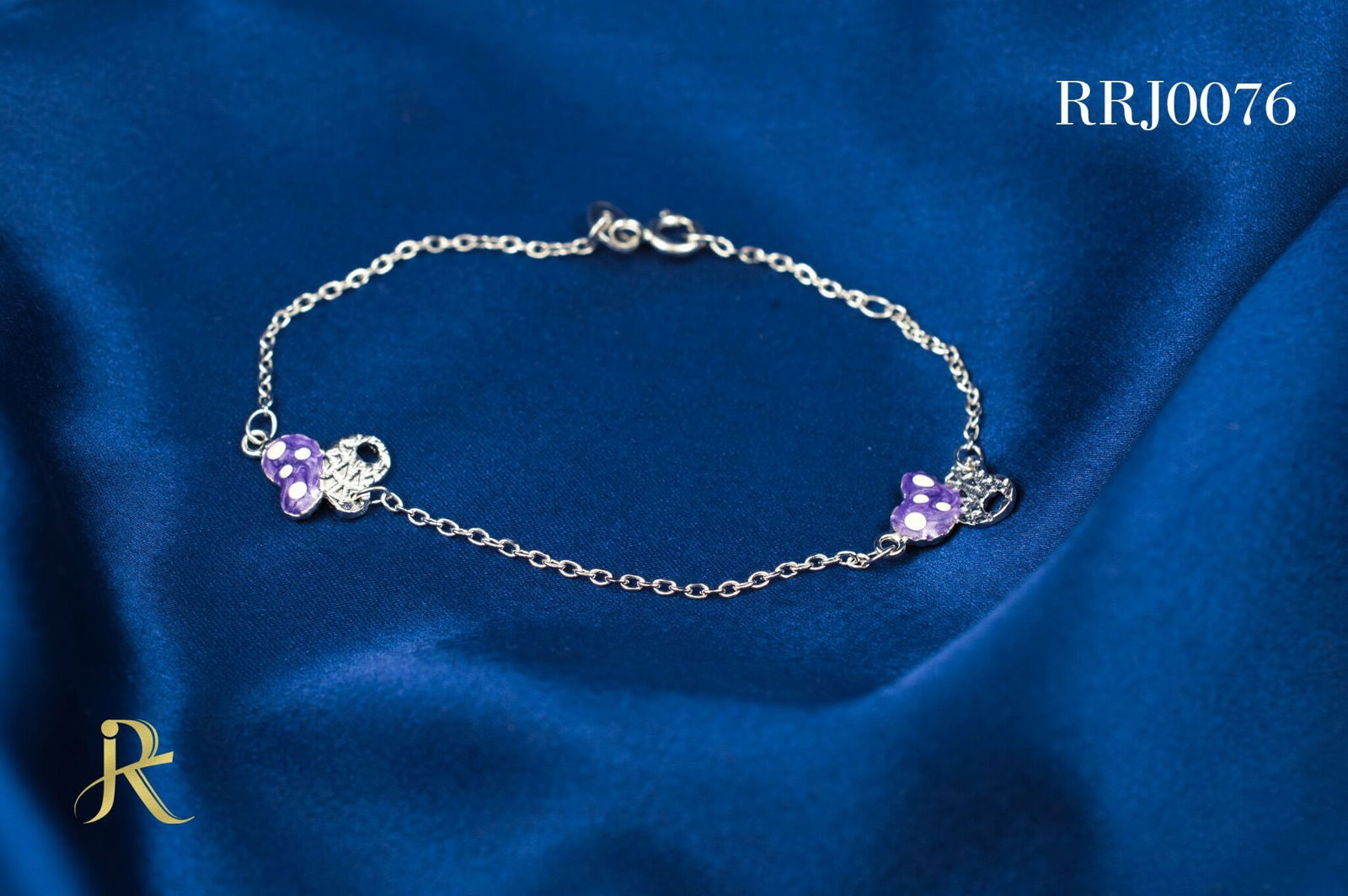 RRJ0076 Pure 925 Sterling Silver Bracelet - RishiRich Jewels