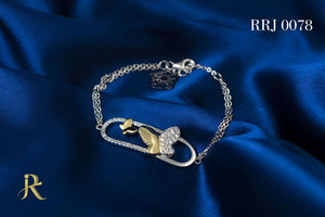 RRJ0078 Pure 925 Sterling Silver Bracelet - RishiRich Jewels