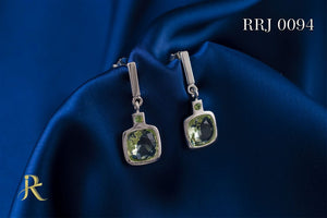 RRJ0094 Pure 925 Sterling Silver Earring - RishiRich Jewels