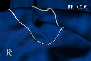 RRJ0099 Pure 925 Sterling Silver Chain - RishiRich Jewels