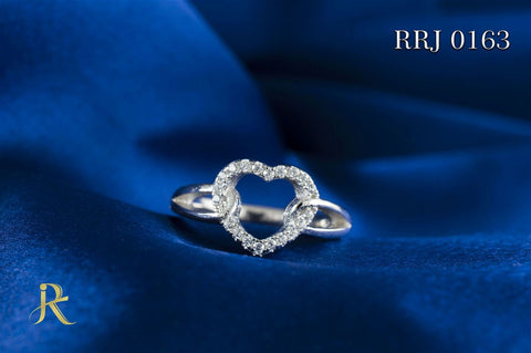 RRJ0163 Pure 925 Sterling Silver Ring - RishiRich Jewels