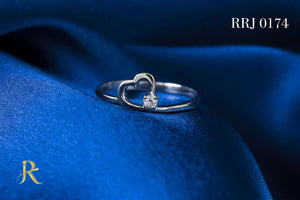 RRJ0174 Pure 925 Sterling Silver Ring - RishiRich Jewels
