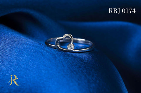 RRJ0174 Pure 925 Sterling Silver Ring - RishiRich Jewels