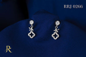 RRJ0266 Pure 925 Sterling Silver Earring - RishiRich Jewels